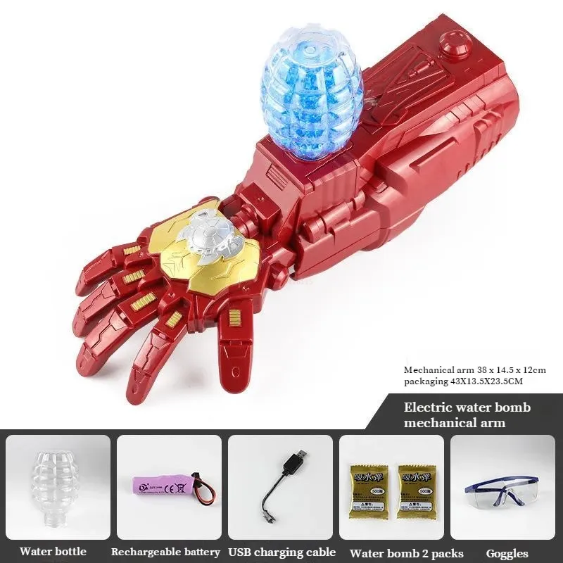 Electric Arm Launcher Water Gel Bead Blaster