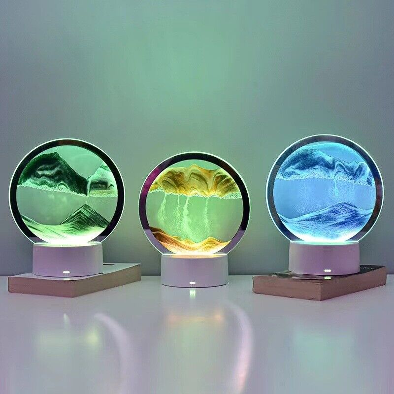 Illuminating Sand Art LED Lamp