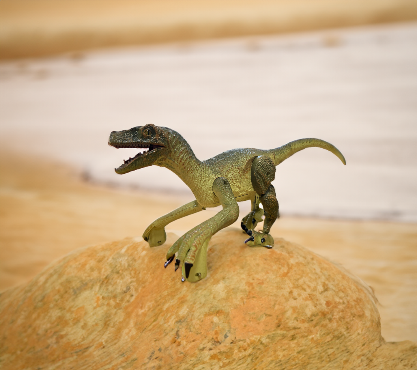 Jurassic RC Walking Velociraptor Dinosaur