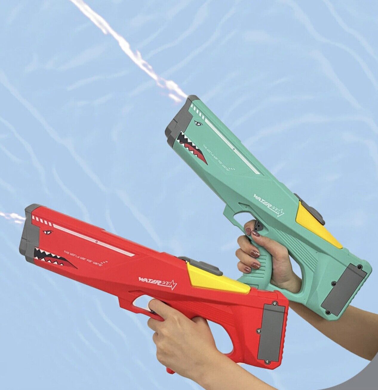 Shark-Themed Rechargeable Electric Water Blaster