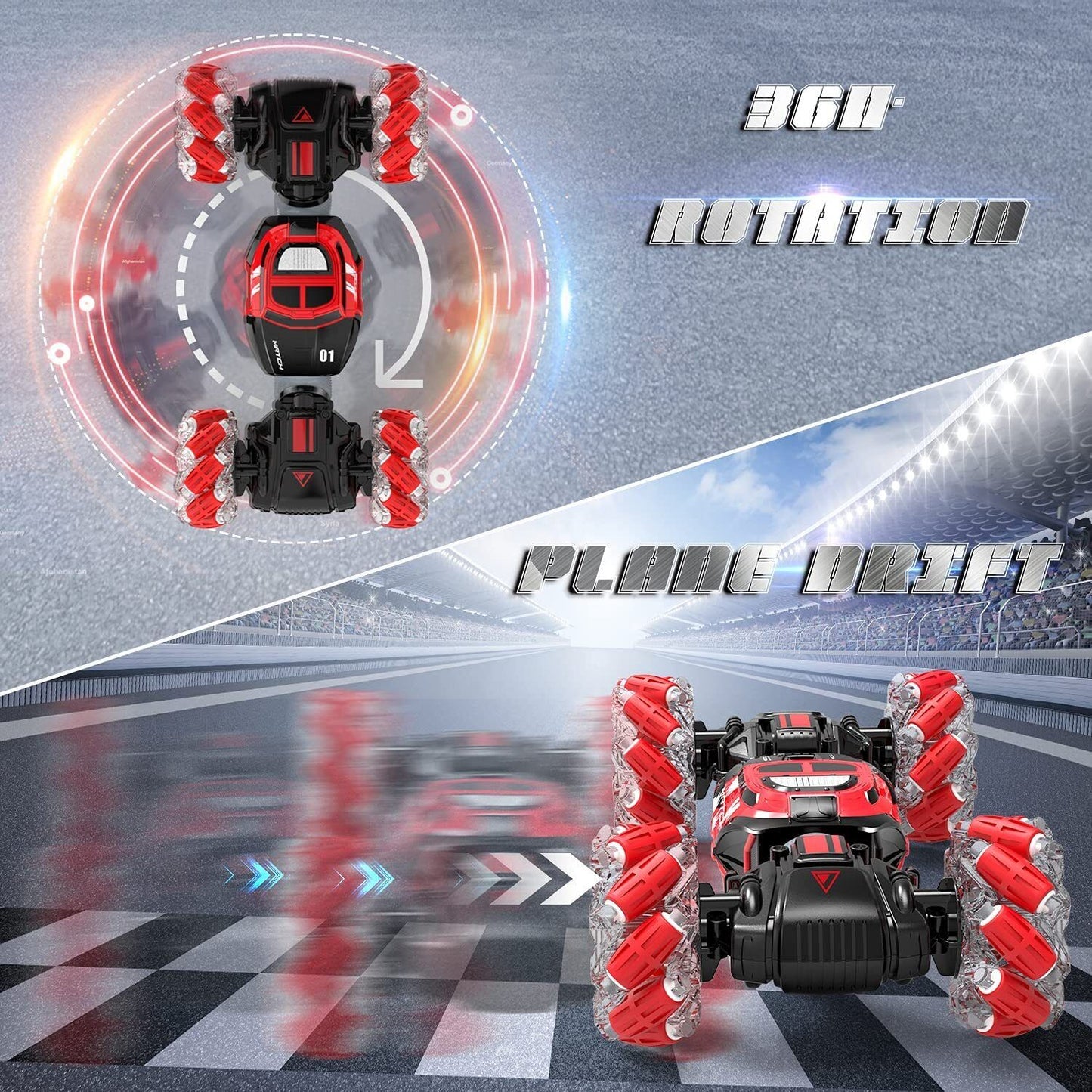 High-Speed Skidding RC Car Remote Control Drift Racing Vehicle Buggy