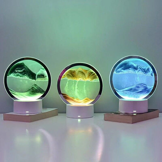 Illuminating Sand Art LED Lamp