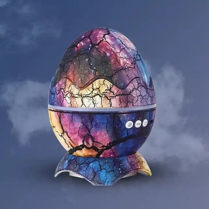 Prehistoric Magic Dinosaur Egg LED Projector Bluetooth Speaker